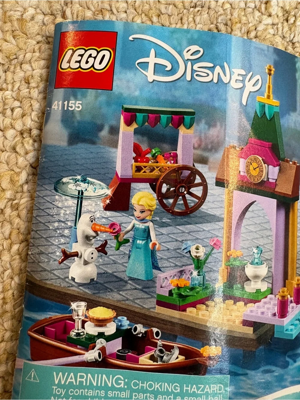 LEGO Disney Elsa Market Playset - Blue, Brown, Green, Pink